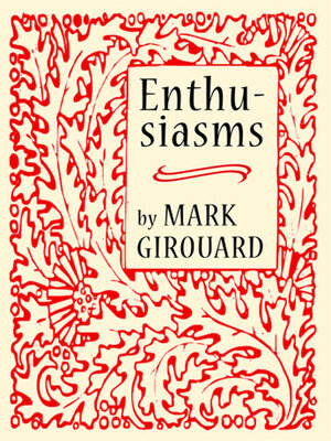 cover image of Enthusiasms